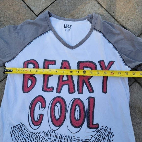 Lazy One Beary Cool Nightshirt S/M - Picture 7 of 9